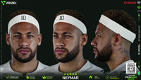 Neymar Jr 🇧🇷 │ Face – PES 2021 PC 🔥🎮 — #10 Headband Edition