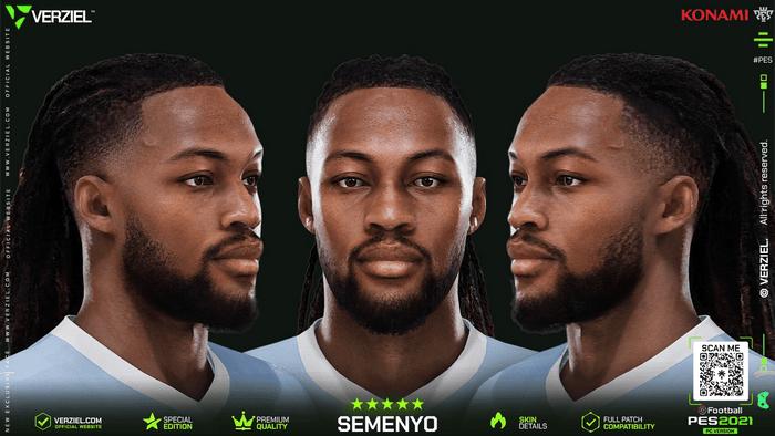 Antoine Semenyo 🇬🇭 │ Face – PES 2021 PC 🔥🎮 - Verziel