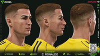 Cristiano Ronaldo 🇵🇹 │ Face – PES 2021 PC 🔥🎮 – Copper Blonde Hair - Verziel