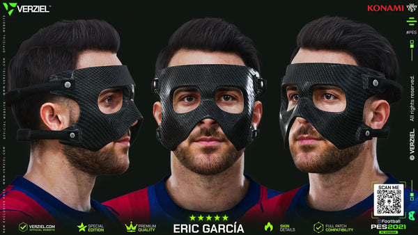 Eric García 🇪🇸 │ Face – PES 2021 PC 🔥🎮