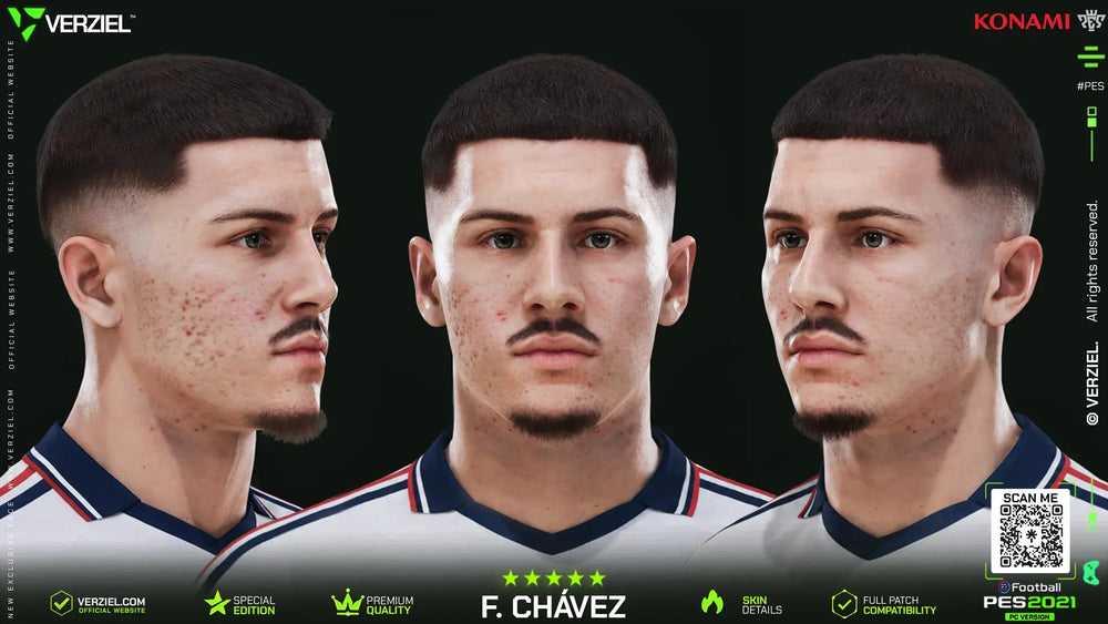 Felipe Chávez 🇵🇪 │ Face – PES 2021 PC 🔥🎮