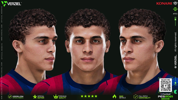 Hamza Abdelkarim 🇪🇬 │ Face – PES 2021 PC 🔥🎮 - Verziel