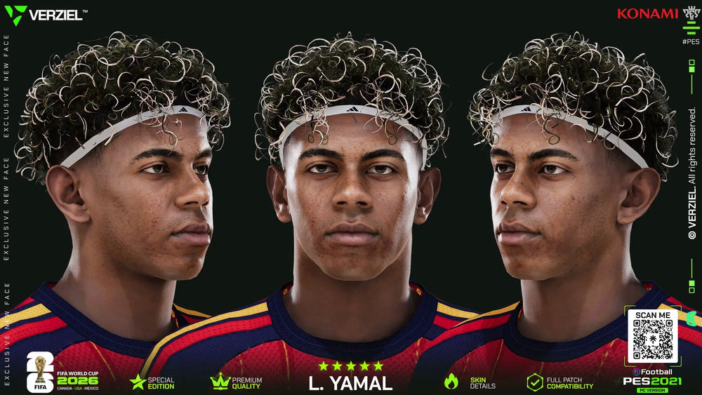 LAMINE YAMAL - Pes 2021