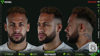 Neymar Jr 🇧🇷 │ Face – PES 2021 PC 🔥🎮 — 10 Headband Edition - Verziel