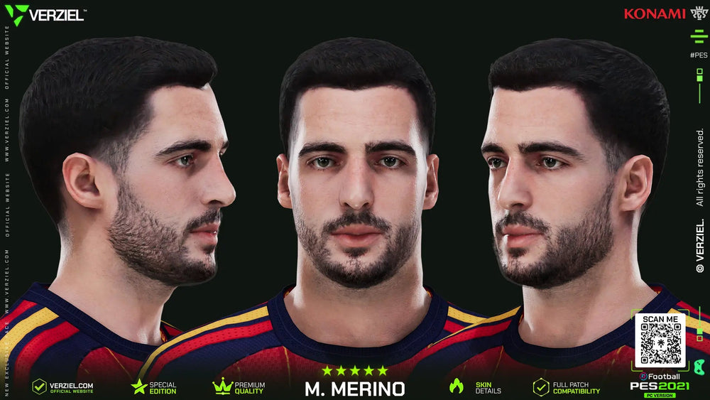 Mikel Merino 🇪🇸 │ Face – PES 2021 PC 🔥🎮