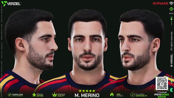 Mikel Merino 🇪🇸 │ Face – PES 2021 PC 🔥🎮