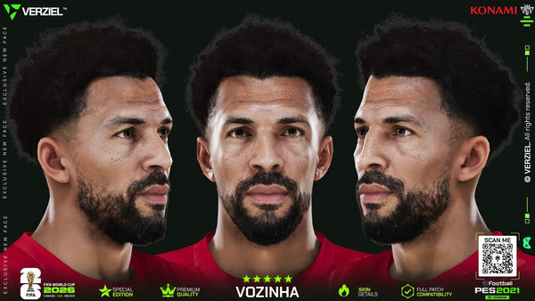 Vozinha 🇧🇷 │ Face – PES 2021 PC 🔥🎮